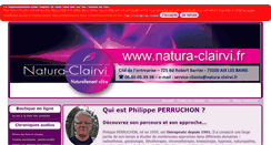 Desktop Screenshot of natura-clairvi.fr